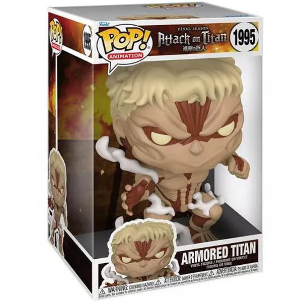 Funko POP #1995 Jumbo Attack on Titan Armored Titan Figure
